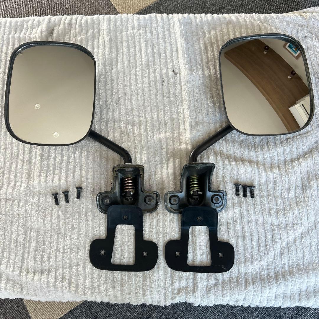 ランドクルーザー60 トヨタ純正　フェンダーミラー左右セット