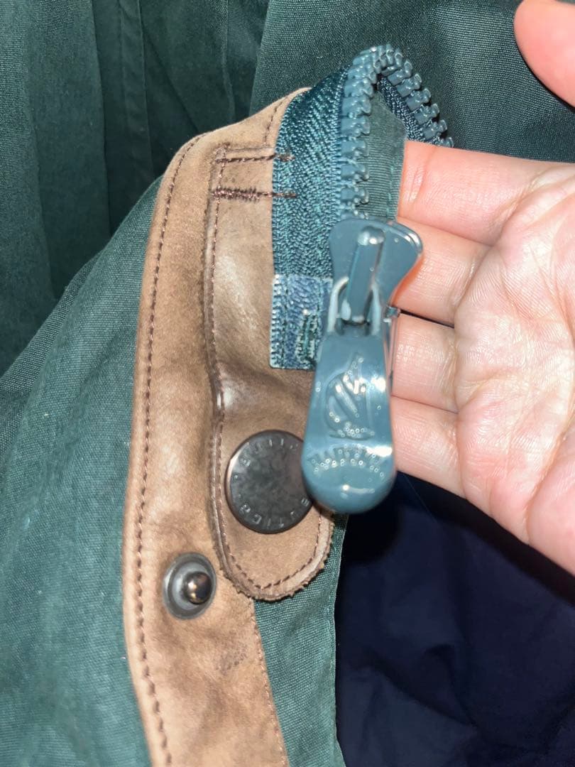 NAUTICA / モッズダウンコート ダークグリーン