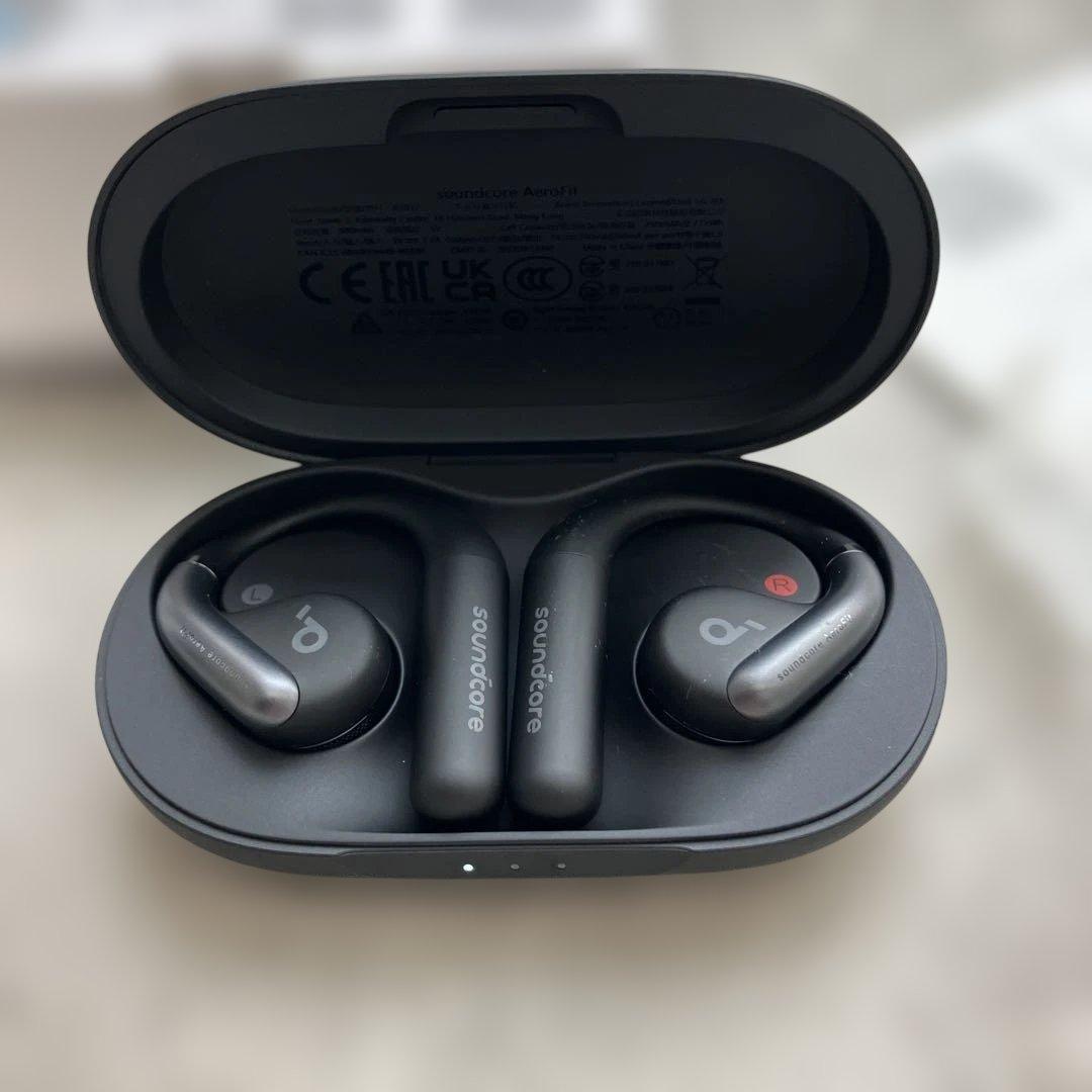 ⚫︎8/0212i09 soundcore AeroFit ワイヤレスイヤホン