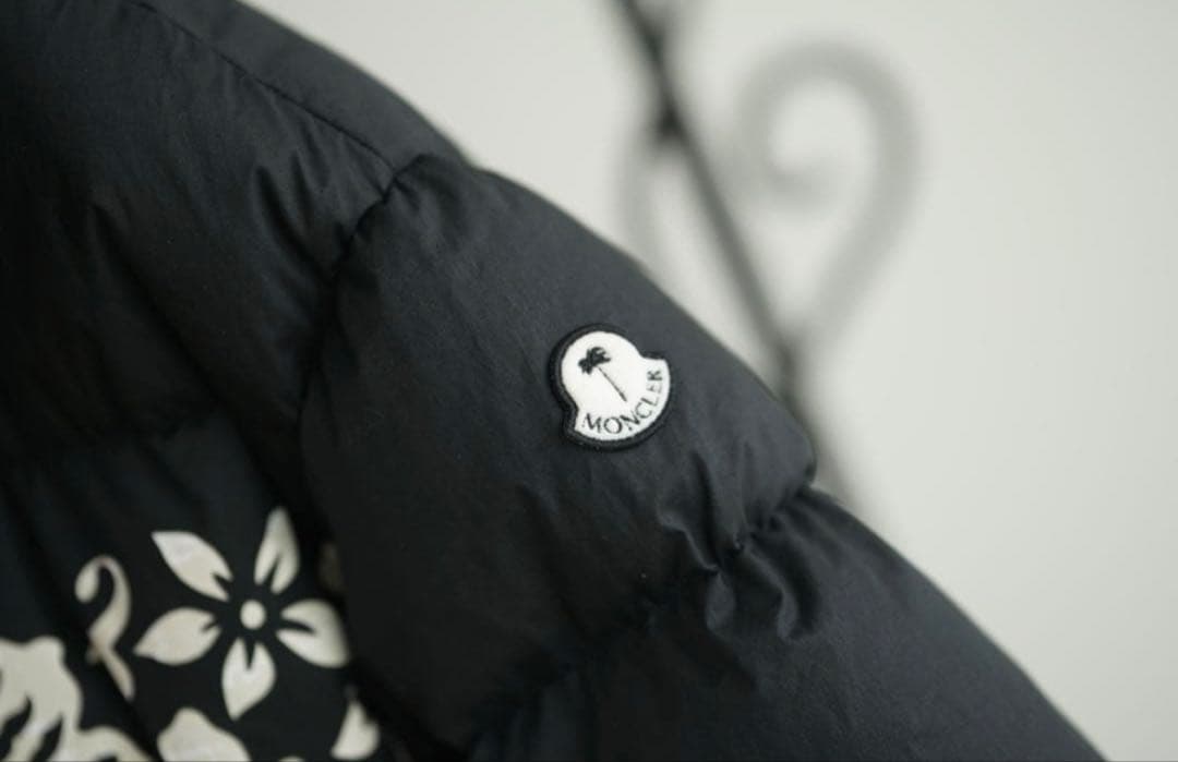 MONCLER x Palm Angels ボタニカルダウンジャケット2美品希少