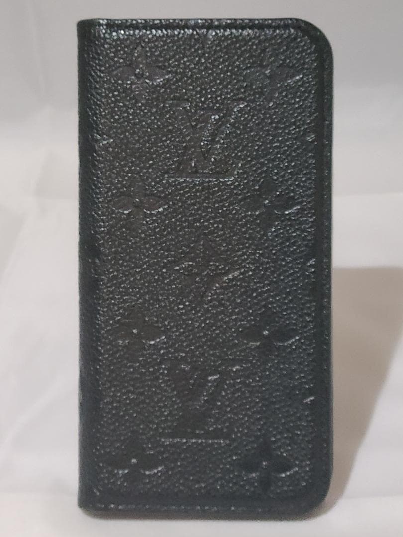 ルイヴィトン モノグラム アンプラント iPhoneケース x/xs用 黒