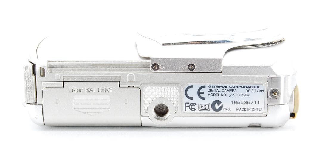 【動作確認済】OLYMPUS μ15 ミュー バッテリー充電器付18939510