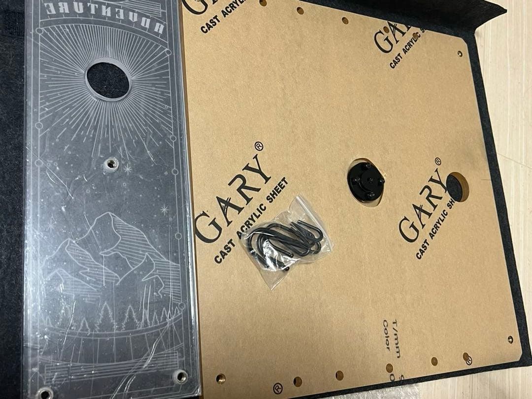 スノーピーク  peak IGT アクリル天板　三脚可能　収納付き　2枚