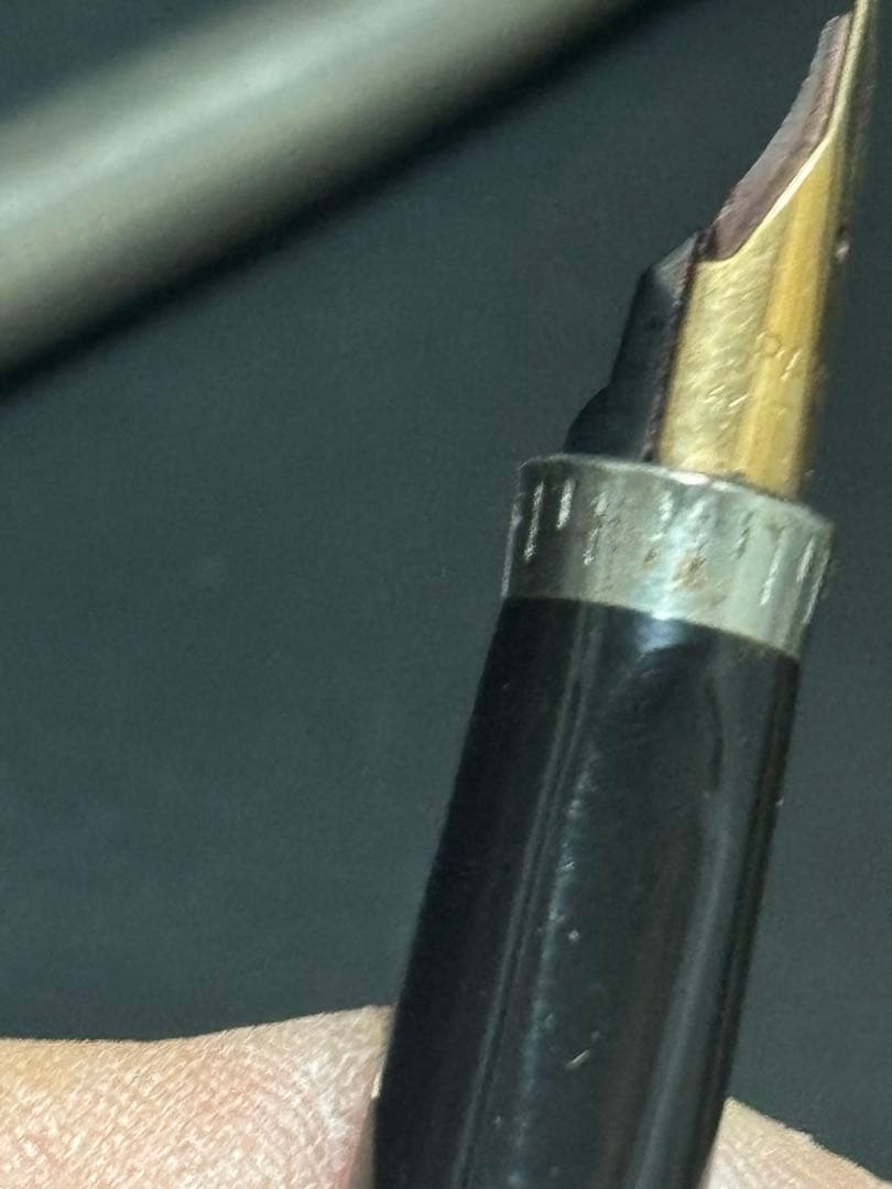 B5685【アンティーク】パーカー14K 万年筆&ボールペン　USA