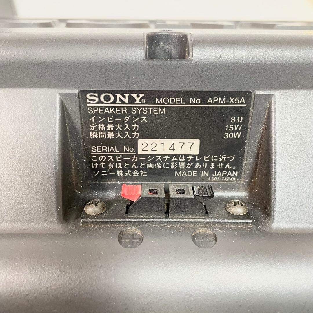 SONY ソニー APM-X5A 2Way平面スピーカー　ペア