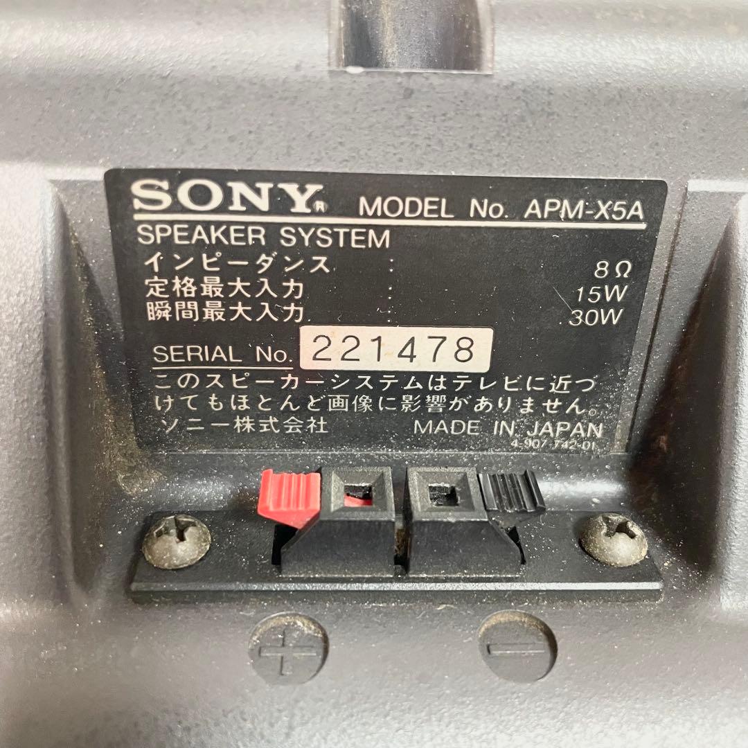 SONY ソニー APM-X5A 2Way平面スピーカー　ペア