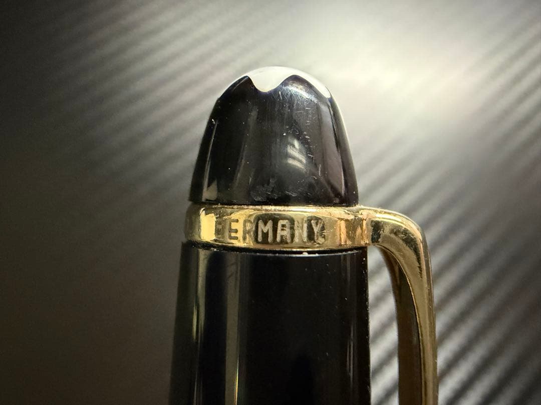 美品 モンブラン マイスターシュテュック 163 ブラック ローラーボール