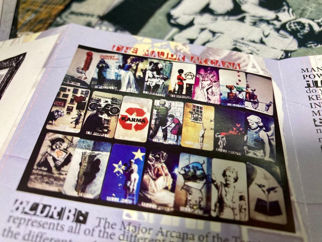 希少！国内未入荷直輸入！バンクシータロット和訳データ付　オラクル/タロット/