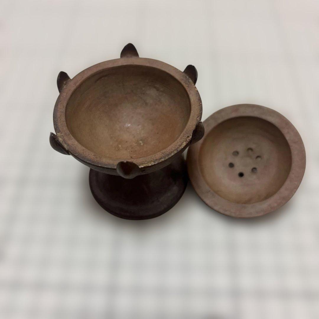 備前焼　蓋置 ふた置 茶道具　7点セット