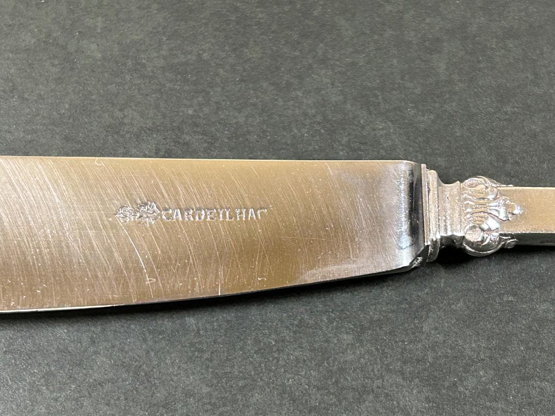 カルディヤック ルネッサンス ナイフ 1本 純銀 シルバー 950 カトラリー②