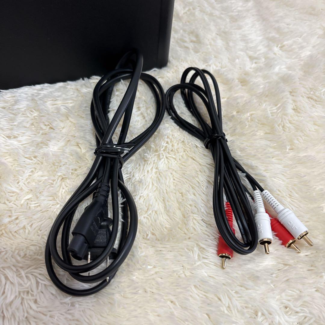 Fostex PM-SUBmini アクティブサブウーファー　RCAケーブル付き