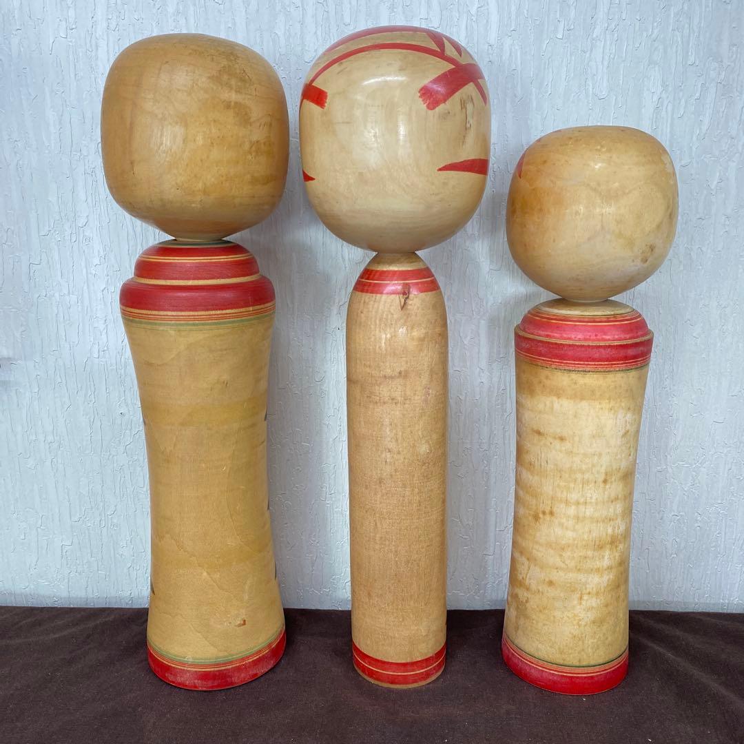 昭和レトロ日本の伝統こけし人形 8体セット