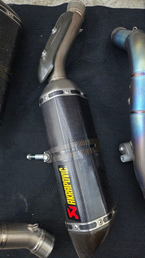 コ*ム様 YZF-R1 Akrapovic フルエキゾーストマフラー