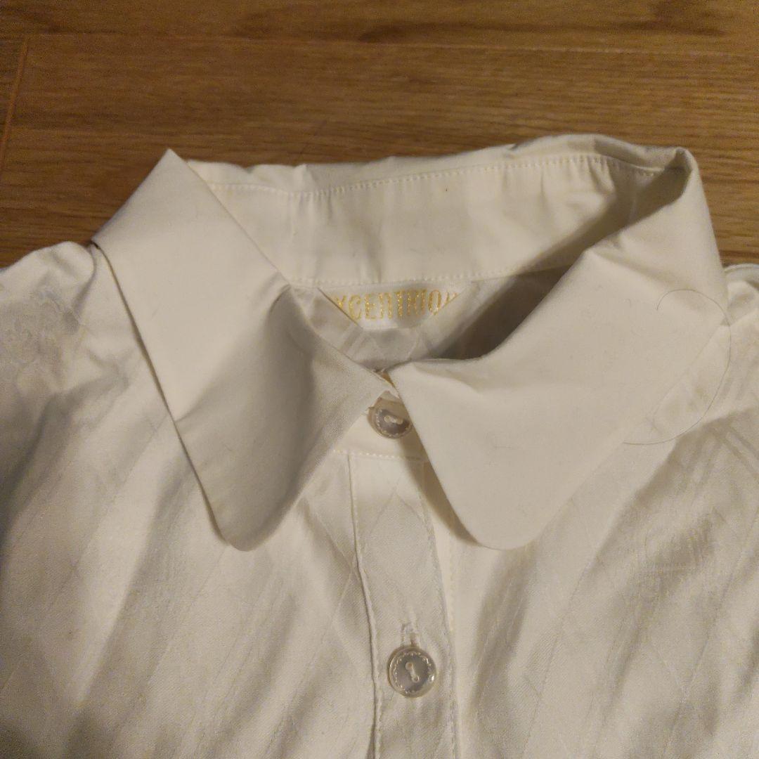 エクサントリーク　ブラウス　白