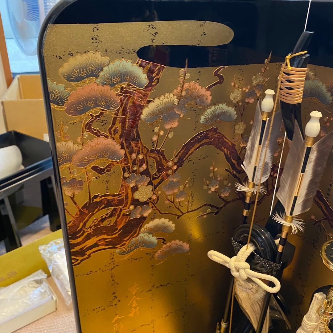 五月人形 兜セット　人形の秀月