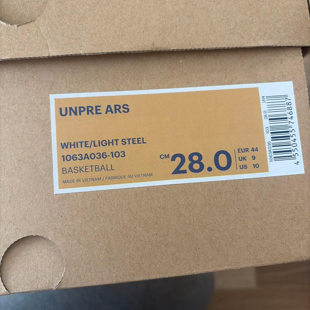 新品！アンプレアルス　28cm バスケットボールシューズ