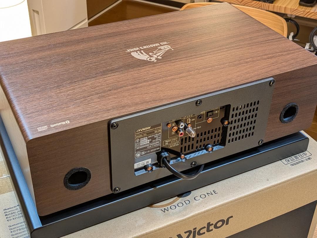 美品 Victor WOOD CONE EX-D6 純正オーディオボード付き