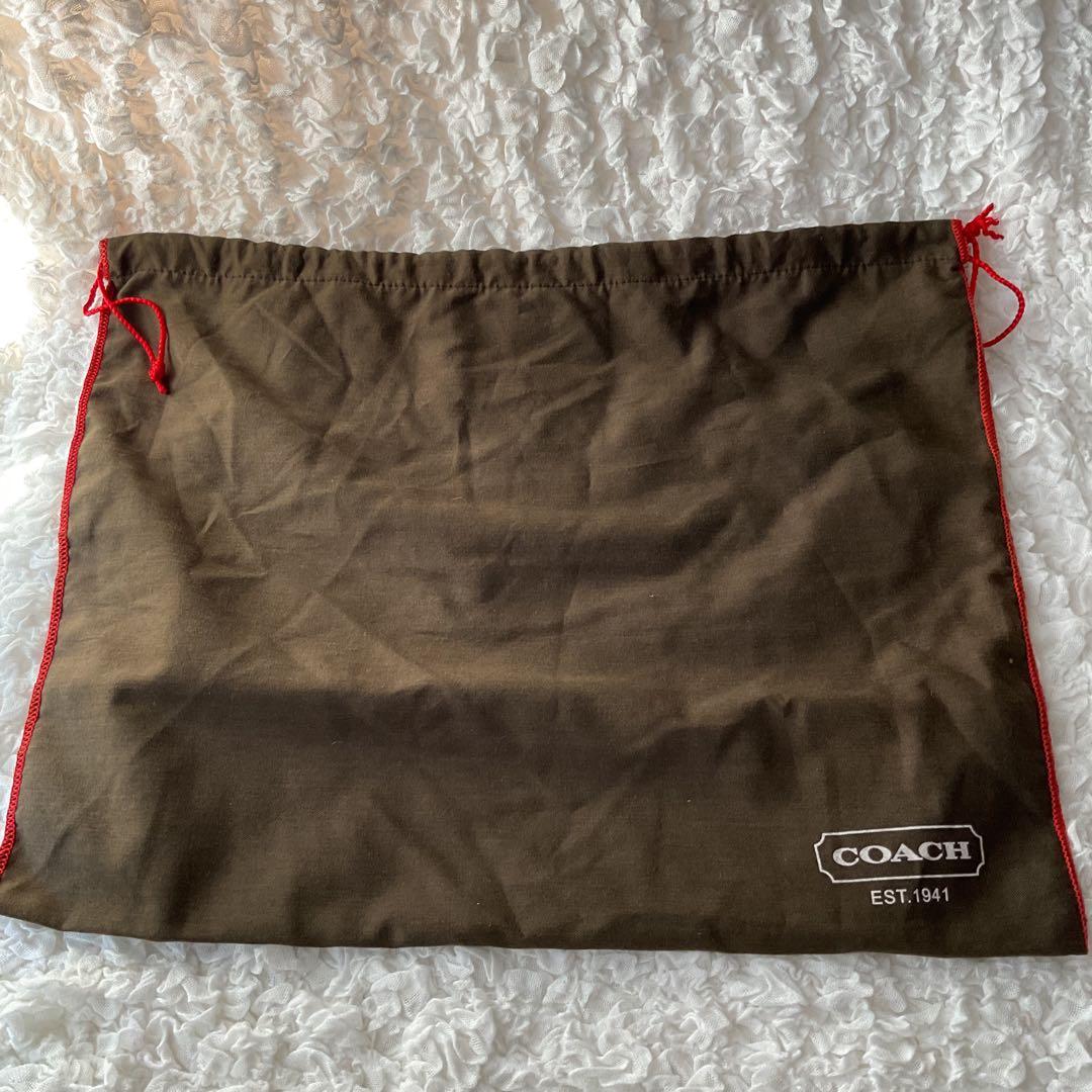 コーチ 10605 シグネチャー ショルダーバッグ キャンバス/レザー