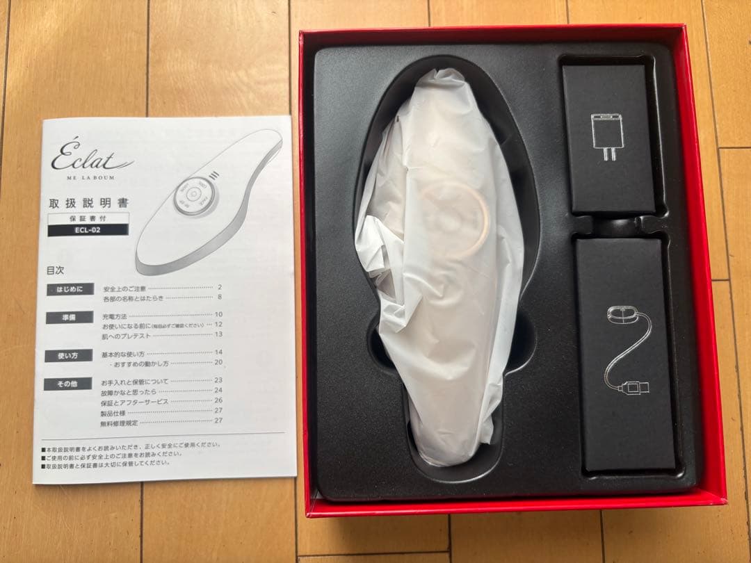 【新品・未使用】ME ラボンエクラ 美顔器 ECL-02