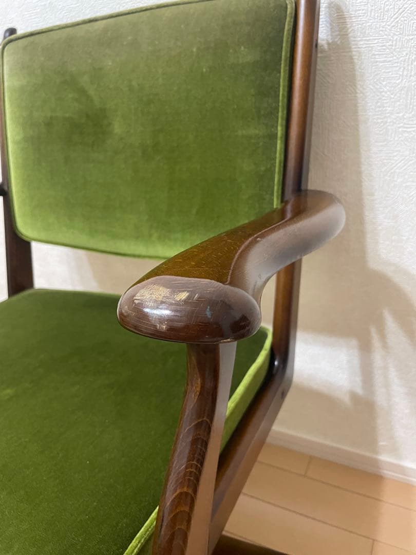 karimoku コロニアル デスクチェア 美品　カリモク　イス　椅子　チェア