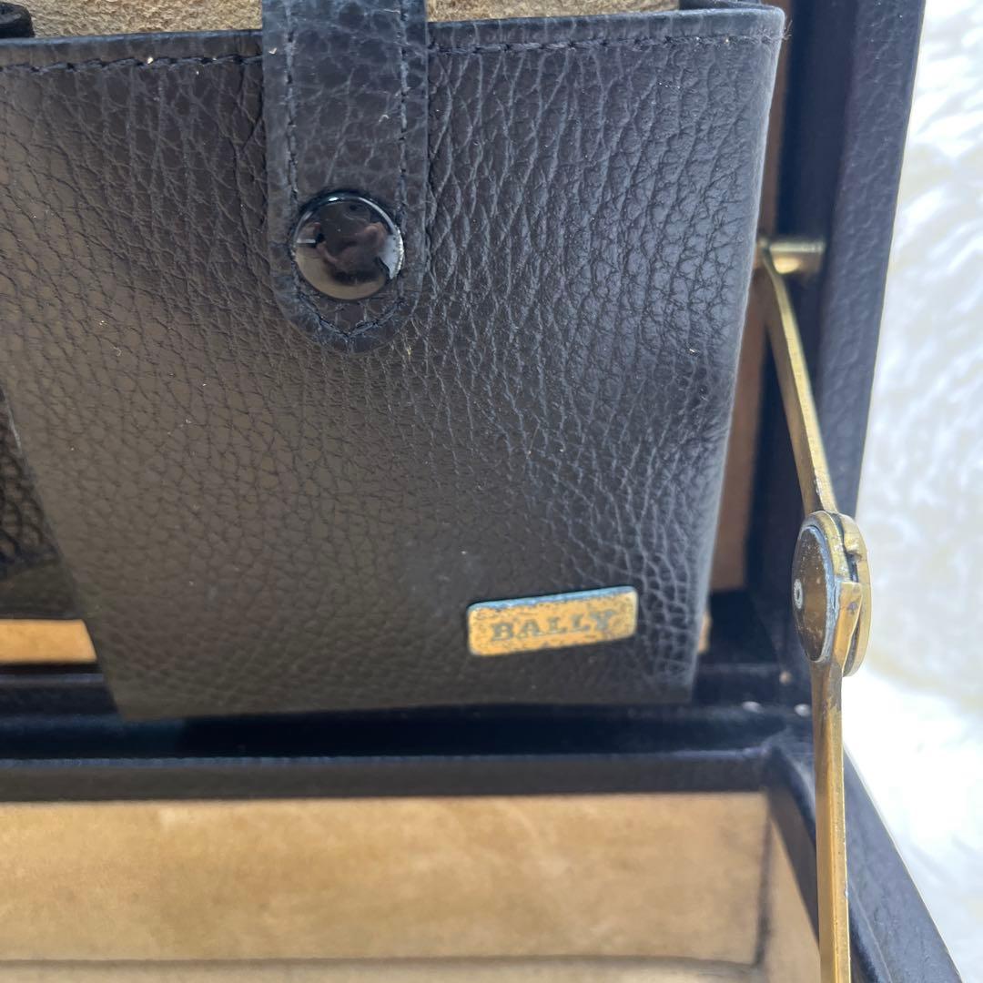 【美品】BALLY アタッシュケース ブリーフケース ビジネスバッグ ブラック
