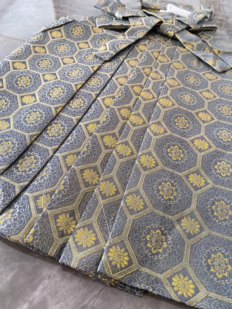 新品　式部浪漫5歳七五三　羽織袴13点フルセット アイボリー　金糸鳳凰模様