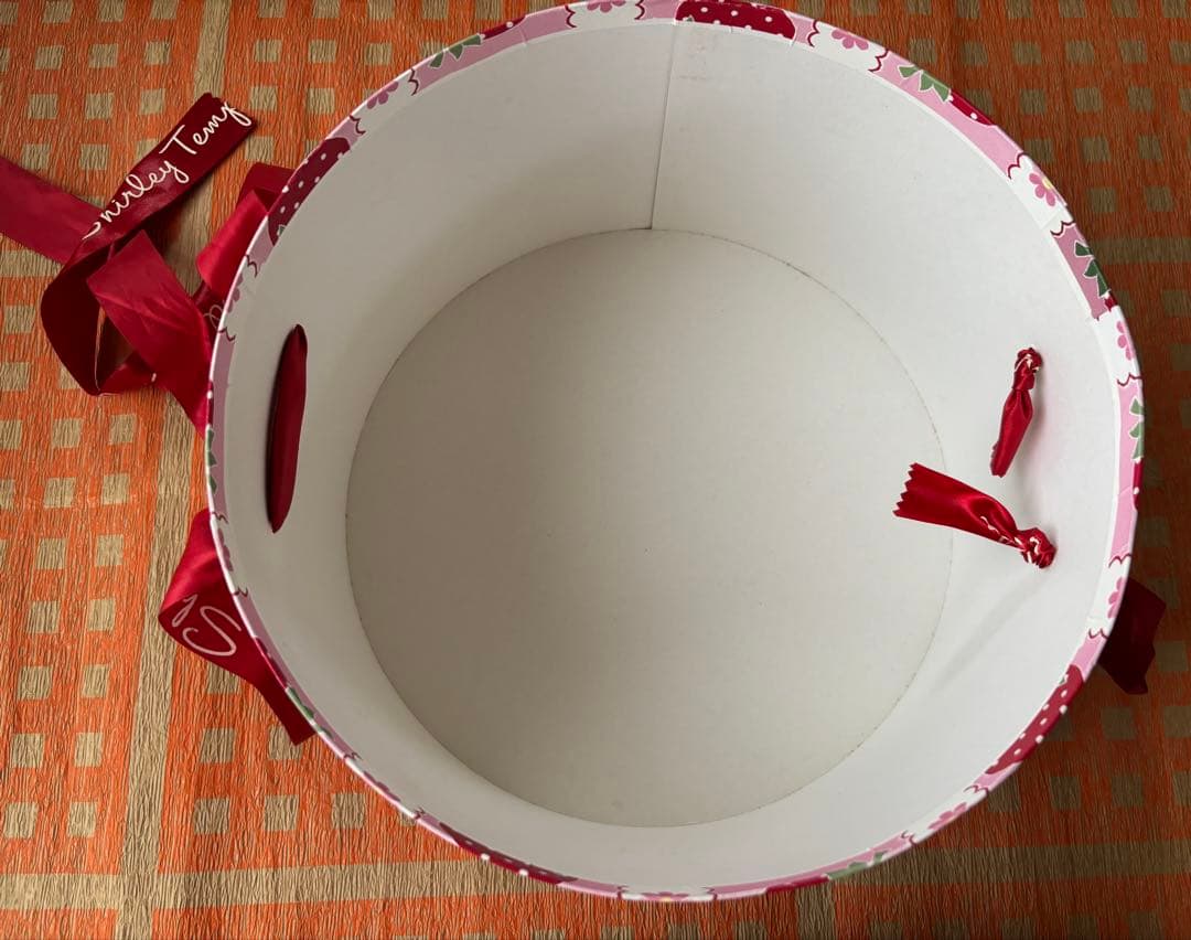 シャーリーテンプル ShirleyTemple 帽子箱 小物入れ　いちご　2個