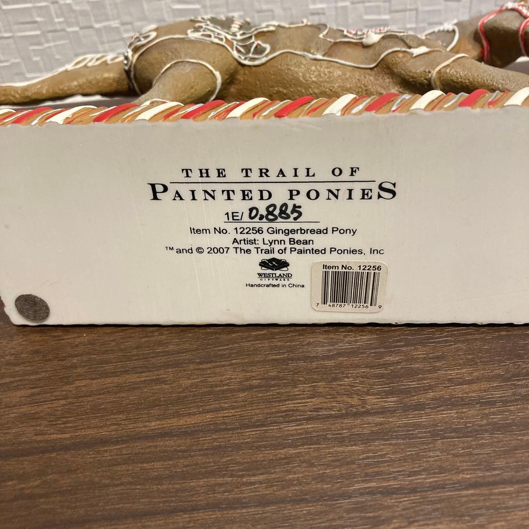 （クリスマスセール）ジンジャーブレッドホース 陶器製 約25cm 馬