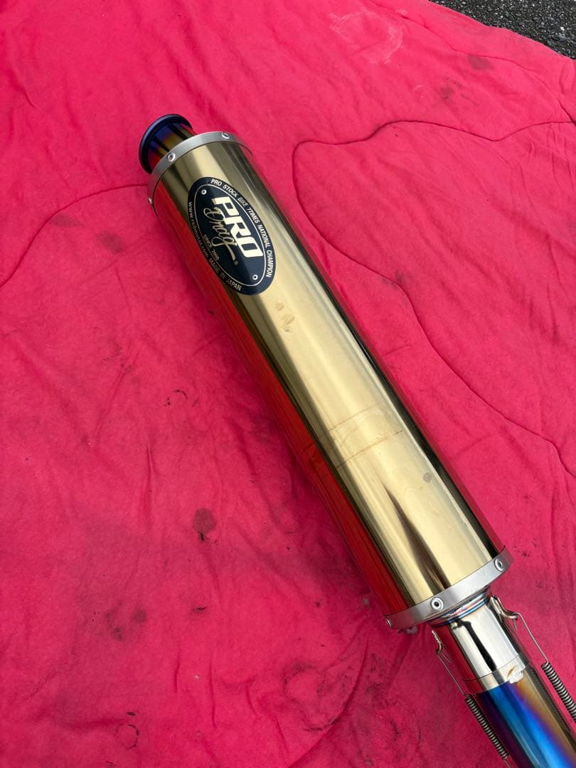 CBR1000XX チタンフルエキ　マフラー　プロドラッグ