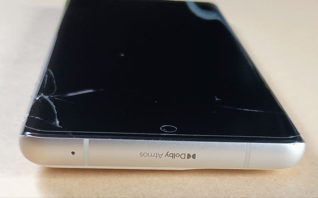 Motorola edge 50s PRO 本体のみ 画面ひび割れあり