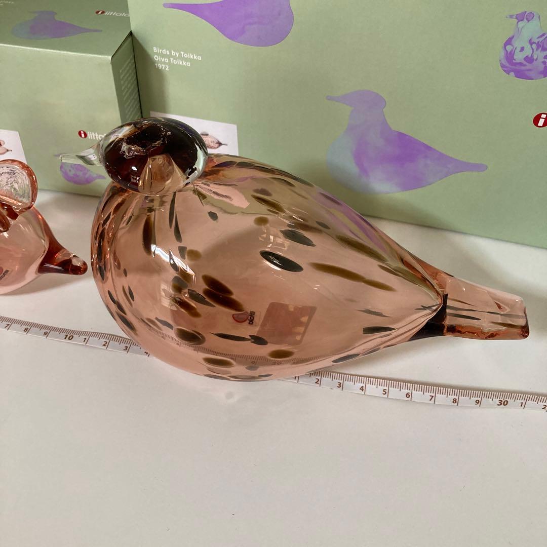 イッタラ　バード　マザー&ベビー　サーモンピンク