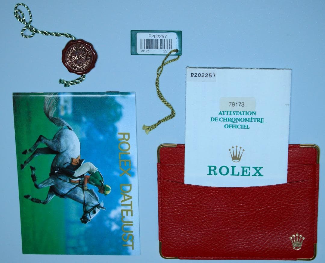 ロレックスデイトジャスト７９１７３の関連品