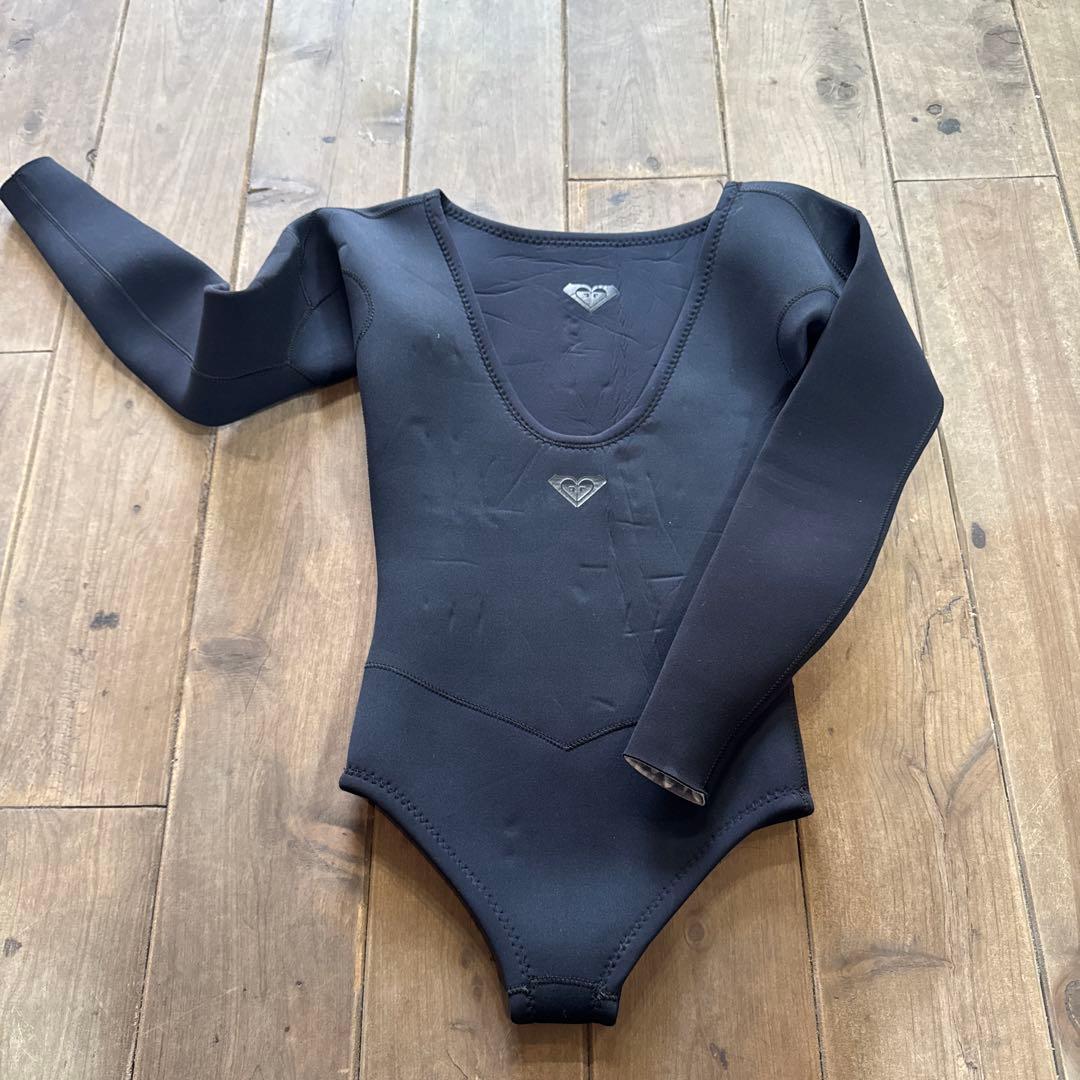 ROXY ロキシー　黒 長袖 ウェットスーツ　ロンスプ　MS