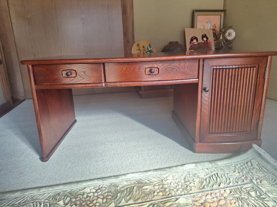 超美品！karimoku カリモクラシック A33 文机 座机 デスク テーブル