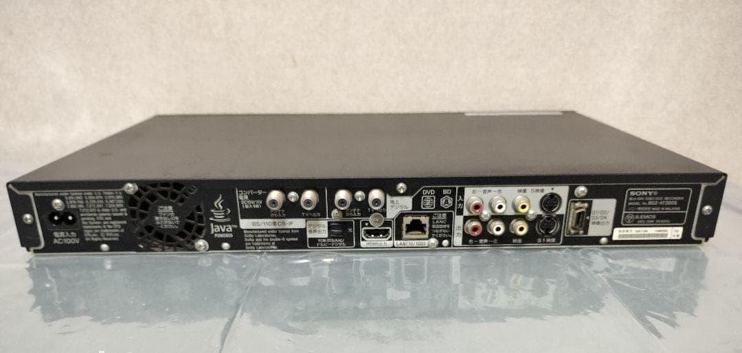 SONY BDZ-AT300S Blu-rayレコーダー リモコン付き ジャンク