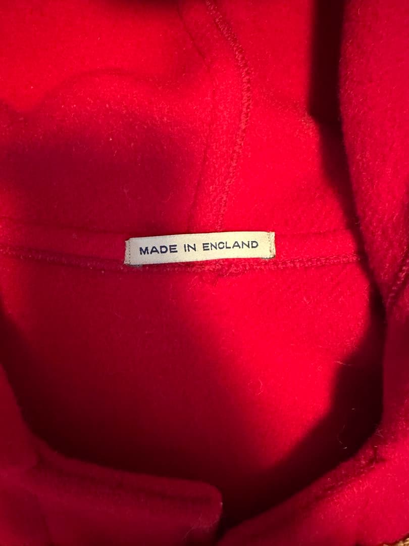 GLOVERALL ダッフルコート 赤 ショート丈 グローバーオール サイズ38