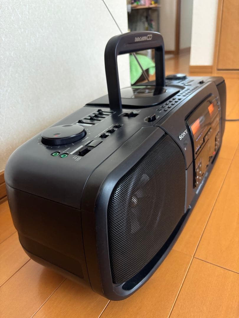 バブルラジカセ　SONY CFD-700 CDダブルラジカセ　動作品