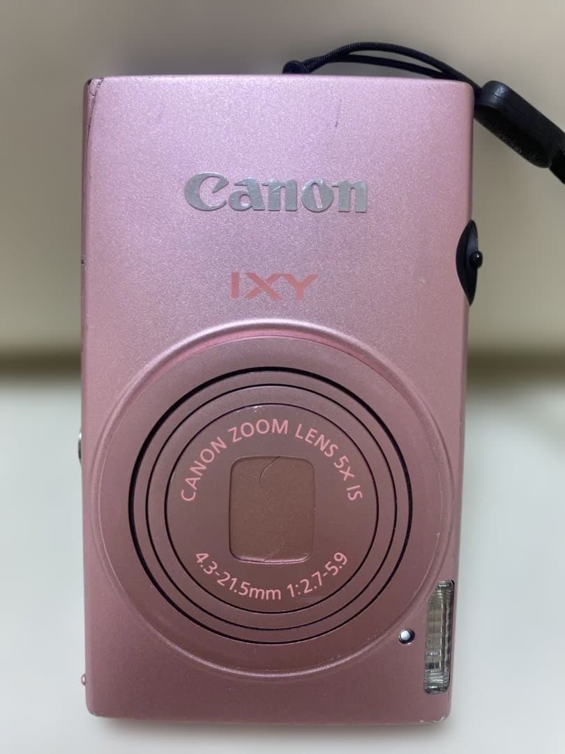 Canon IXY220F デジタルカメラ ピンク 充電器付き
