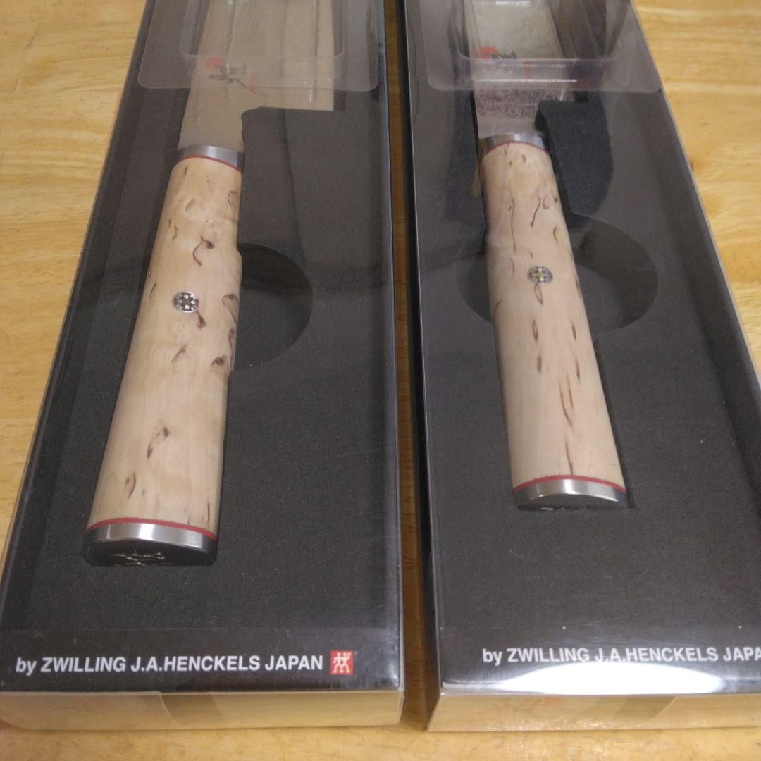 新品未使用　雅 三徳包丁 中刀包丁 小刀包丁 3本セット ②