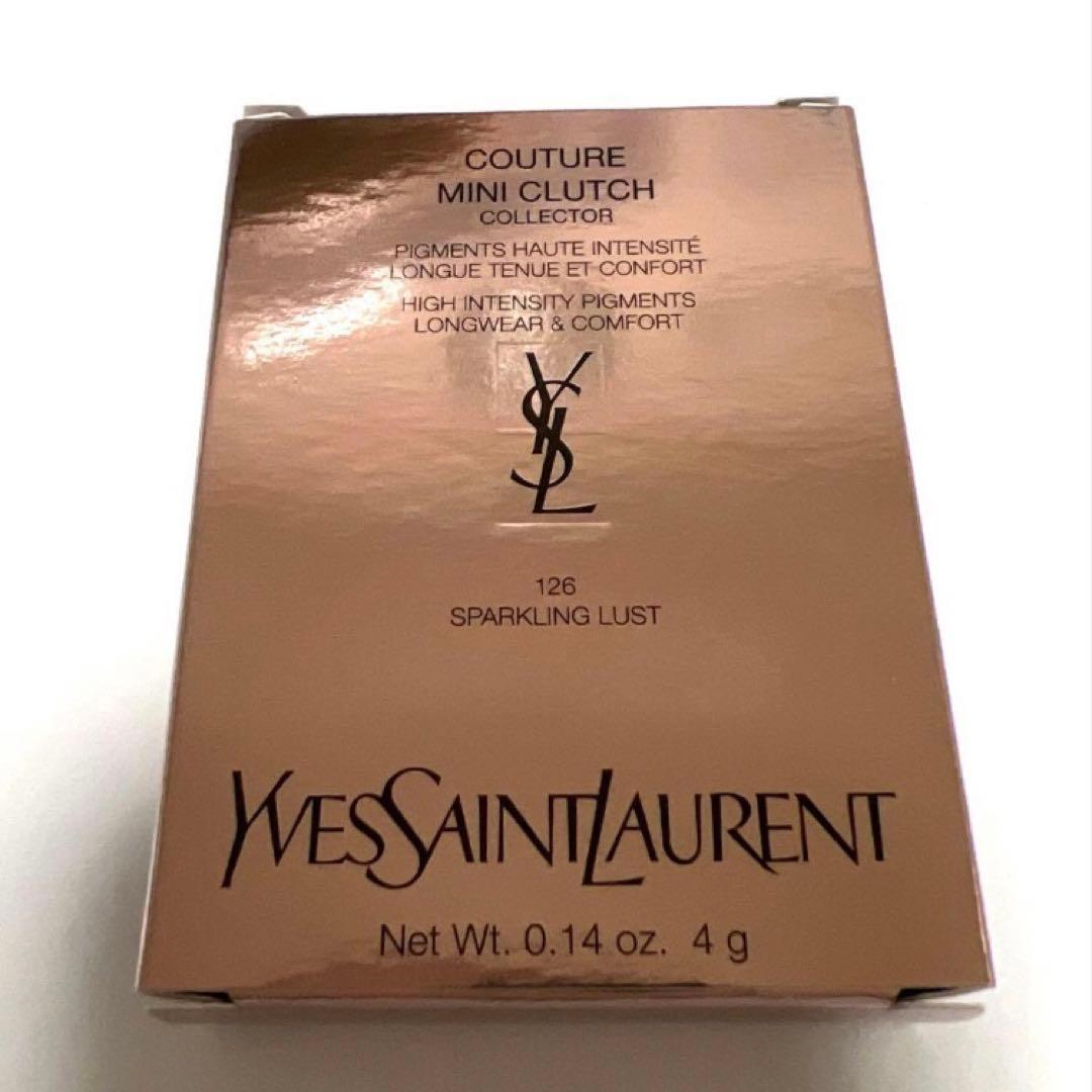 ★新品★YSL2026年春限定クチュール ミニ クラッチNO.126ローズピンク