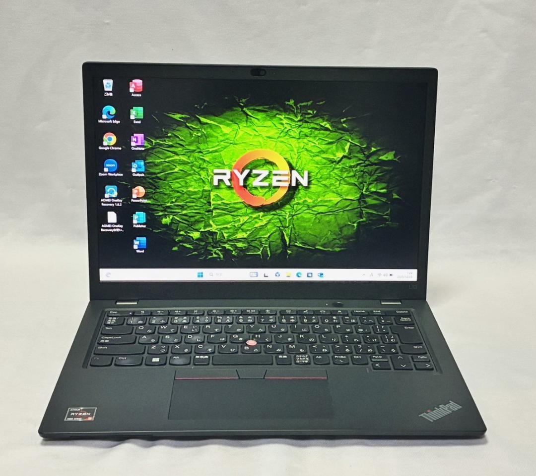 超美品 2023年 ThinkPad L13 Gen4 Ryzen 7000