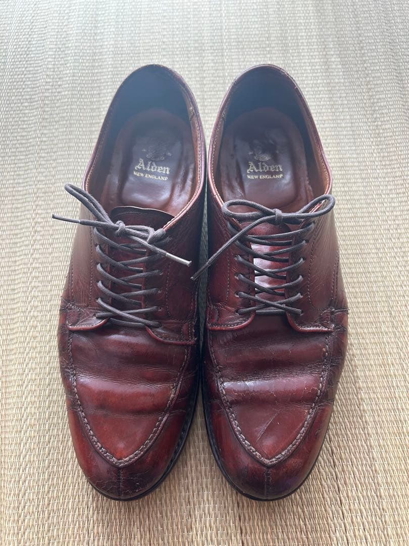 オールデン　Alden Vチップ　US10B 約27cm