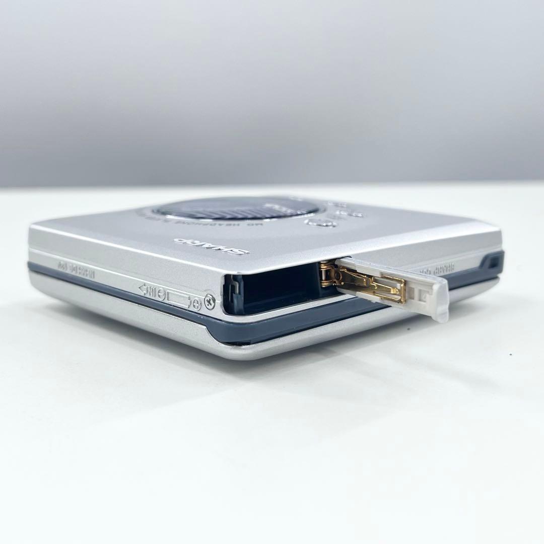 SHARP MD-ST700-S MDプレーヤー USB給電 再生OK