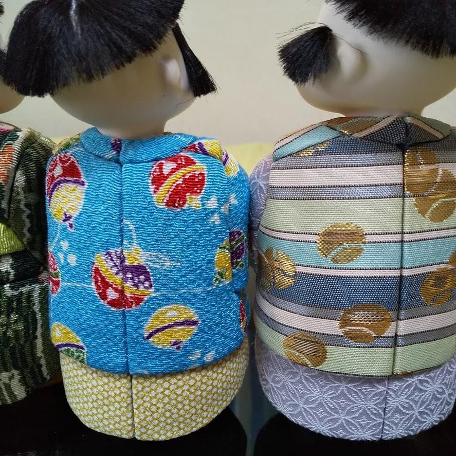 ☆希少品　金林真多呂 作　真多呂人形　木目込み　おしくらまんじゅう