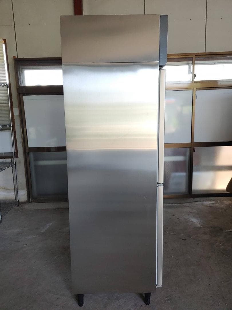 美品・フクシマ 縦型冷蔵庫（4枚ドア） GRN-090RM（改） 業務用
