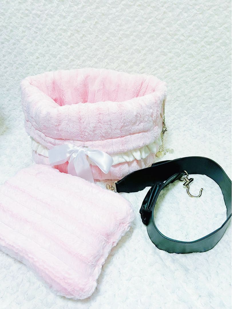 ファーキャリーバッグ(斜め掛けショルダー)