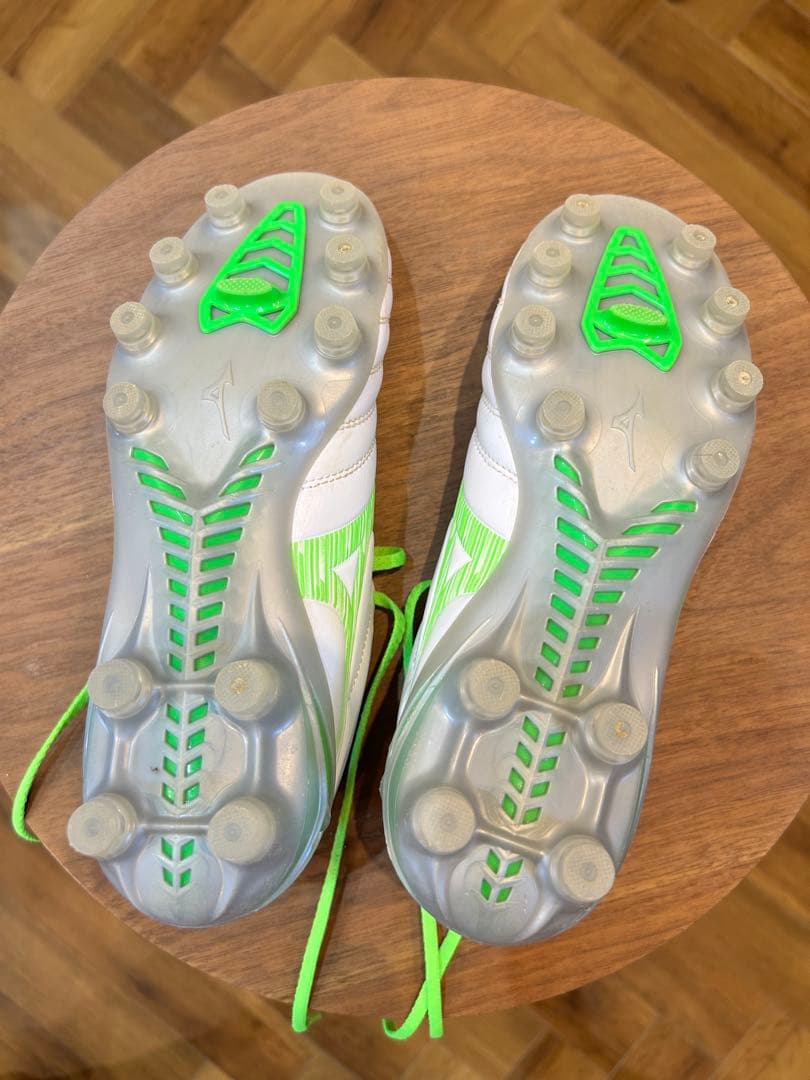 モナルシーダ NEO III PRO 22.5cm ホワイト・グリーン