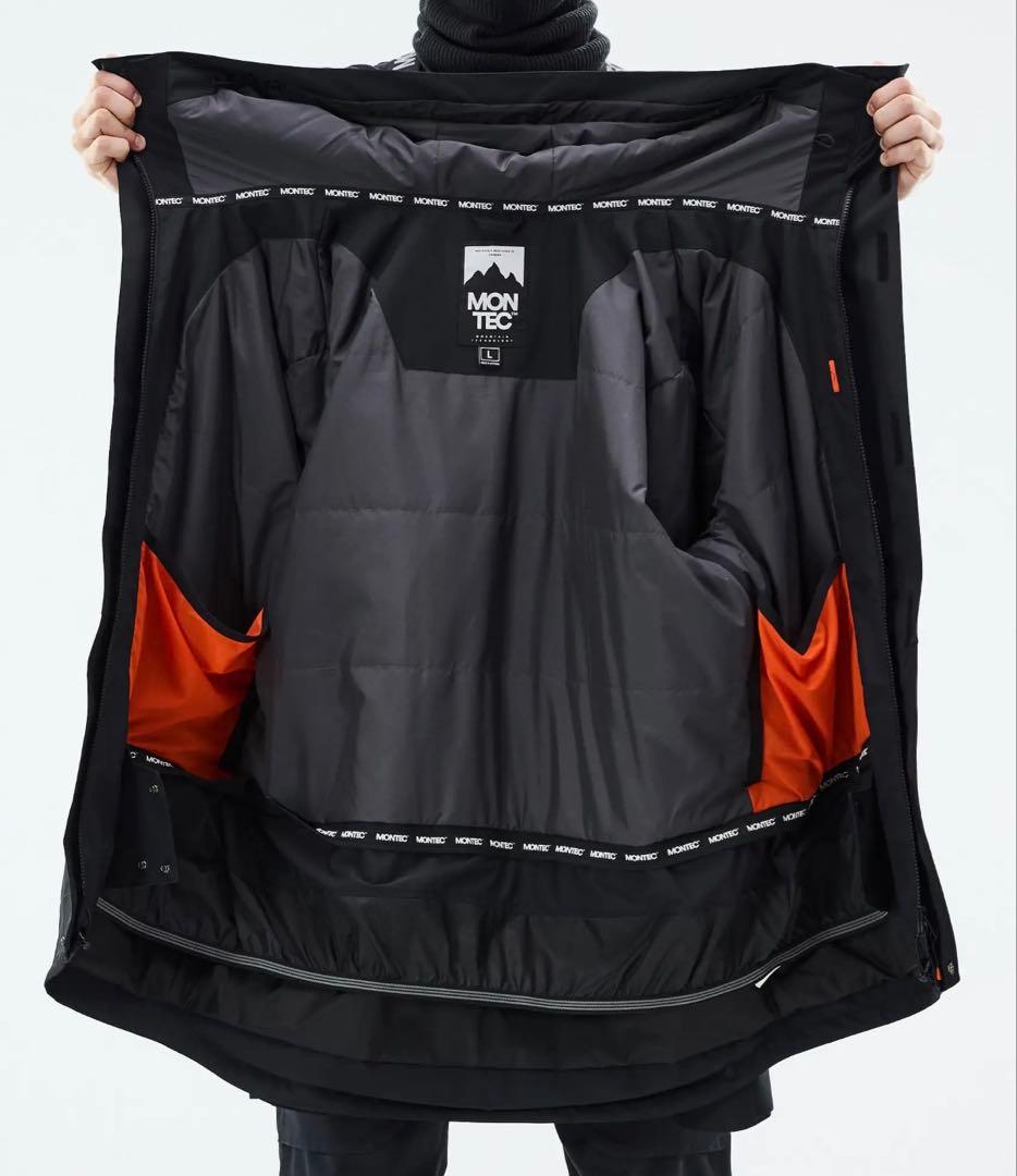 【MONTEC】Fawk スノーボードウェア ブラック