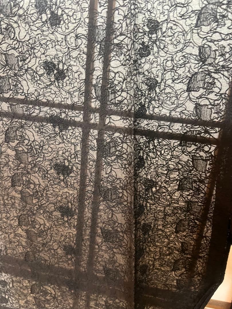 新品未使用 しつけ糸付き 道中着 夏用 和装コート 正絹