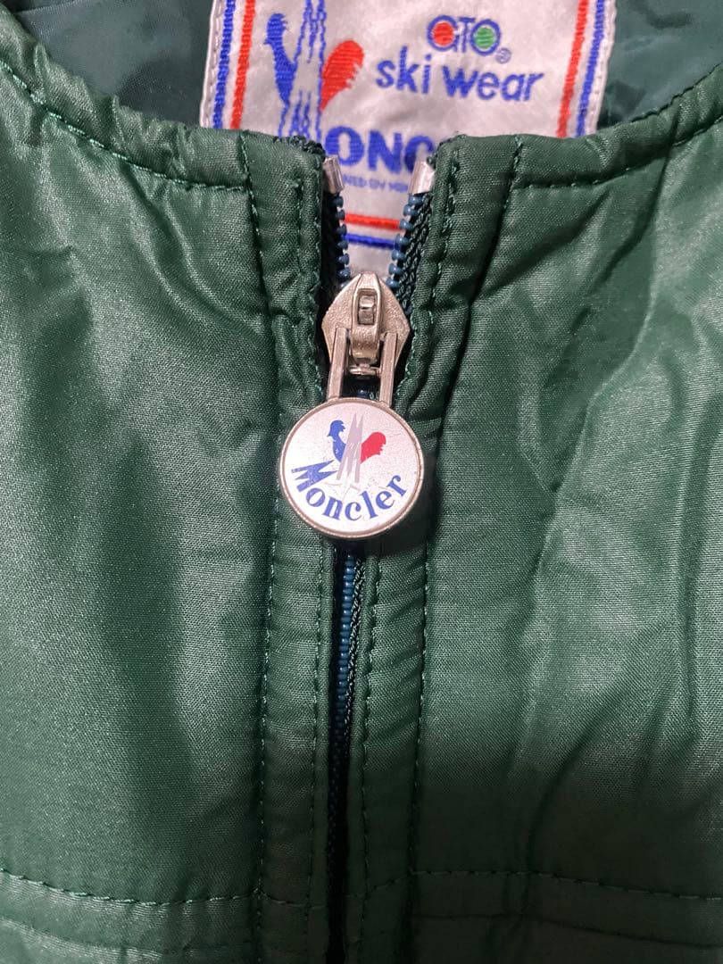 MONCLER モンクレール スキーウェア ビブパンツ 緑 Ｍ アシックス